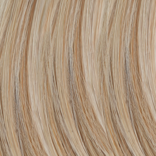 Sunlit Blonde: A warm, golden blonde laced with platinum-silver highlights. It catches the light from every angle for a vibrant, multidimensional finish.