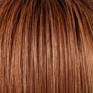 Dark Auburn Blend Rooted Dark Brown